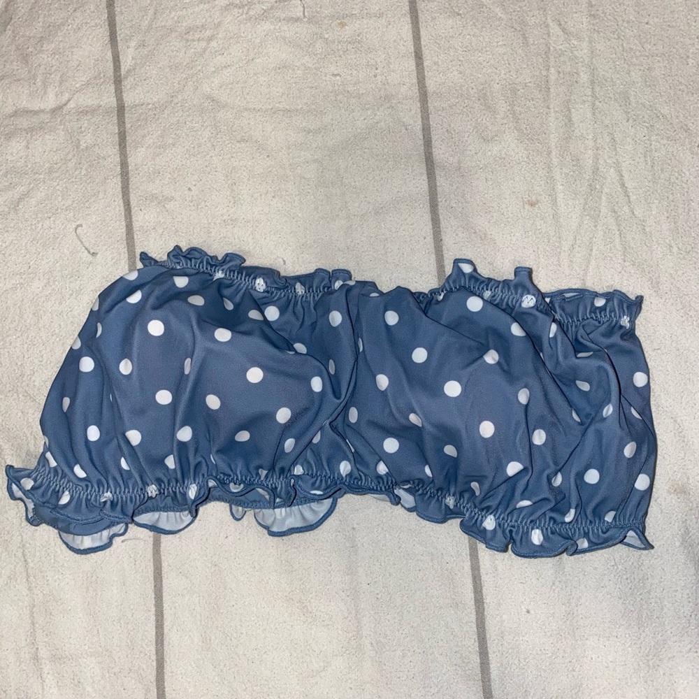 Bandeau bikini top